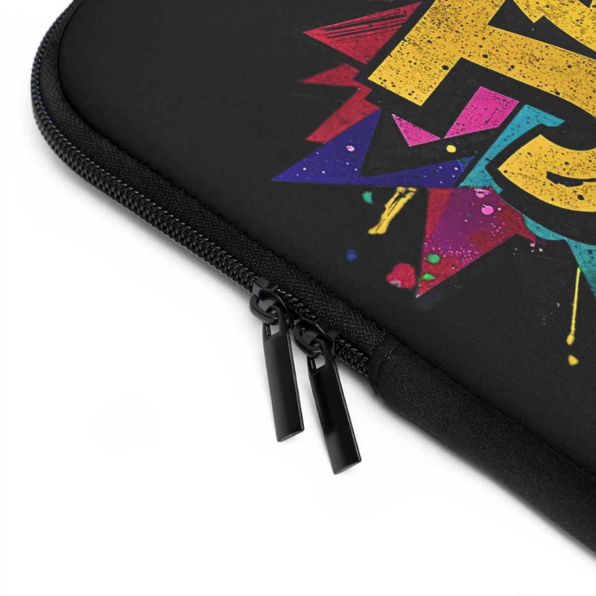 JESUS KING OF KINGS & LORD OF LORDS! Urban Graffiti Laptop & Tablet Sleeve