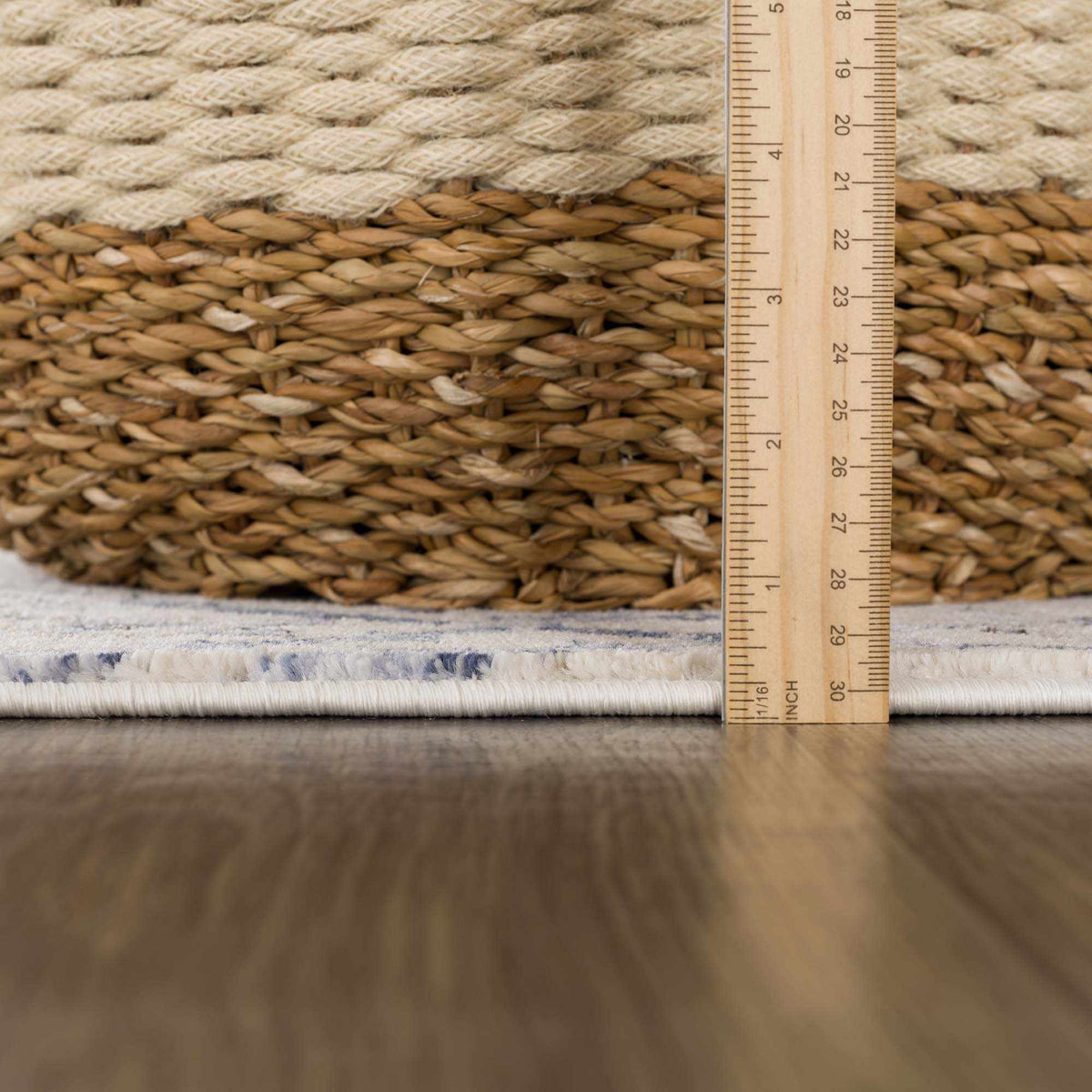 Georgiana Blue & Beige Oushak Rug