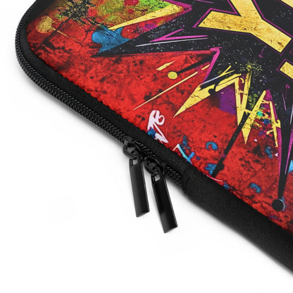 YHWH He Is God! Urban Graffiti Laptop & Tablet Sleeve