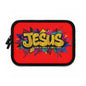 JESUS KING OF KINGS & LORD OF LORDS! Urban Graffiti Laptop & Tablet Sleeve RED