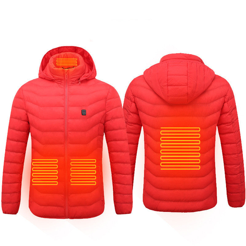 *** FREE 30000maH POWERBANK AND FREE SHIPPING! *** RECHARGEABLE UNISEX USB THERMAL HEATED JACKET