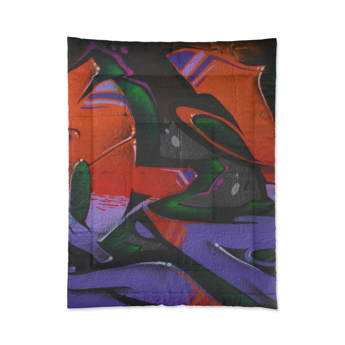 Urban Canvas Comforter - Abstract Graffiti Bedding