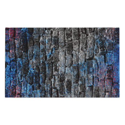 Rally Towel — Urban Brick Graffiti Print 11x18