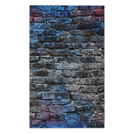 Rally Towel — Urban Brick Graffiti Print 11x18
