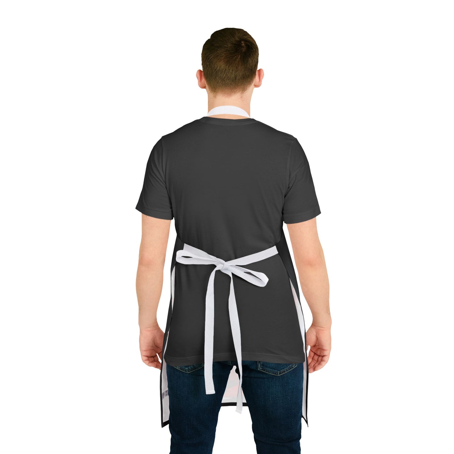 APRON - STAND WITH TRUMP FIGHT! FIGHT! FIGHT! PRE-ELECTION 2024 BLACK APRON WITH WHITE OR BLACK STRAPS