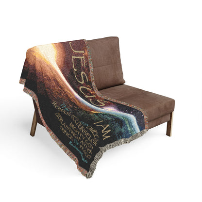 Jesus I Am Woven Blanket – Christian Inspirational Throw