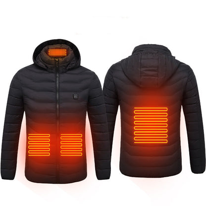 *** FREE 30000maH POWERBANK AND FREE SHIPPING! *** RECHARGEABLE UNISEX USB THERMAL HEATED JACKET