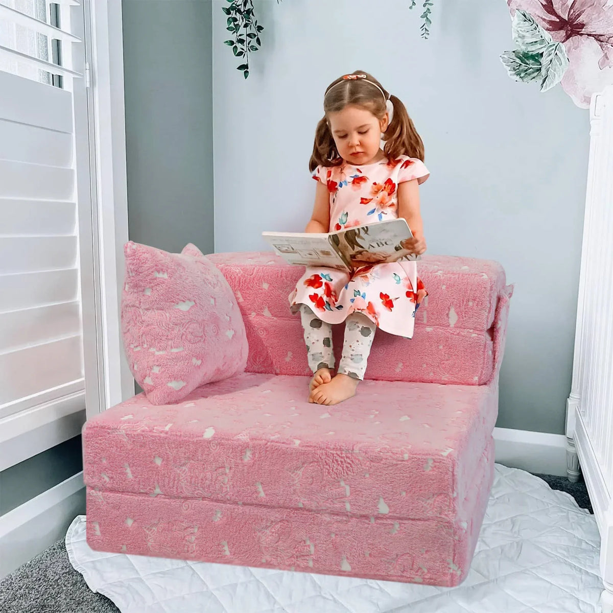 Convertible Kids Foldable Floor Mattress