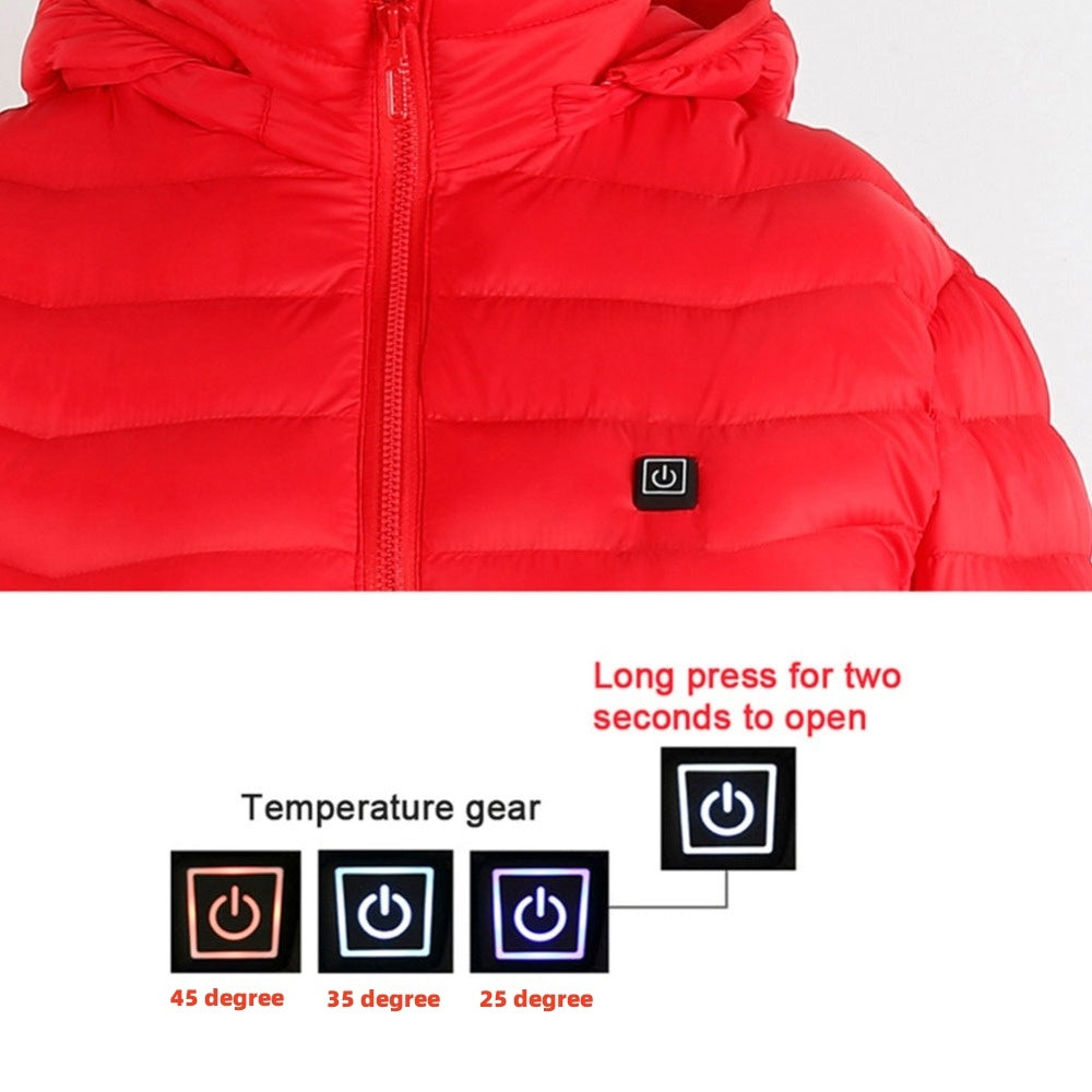 *** FREE 30000maH POWERBANK AND FREE SHIPPING! *** RECHARGEABLE UNISEX USB THERMAL HEATED JACKET