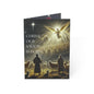 Christmas Nativity Greeting Card — "Christ Our Savior Is Born!" (Pack of 1, 10, 30, 50)