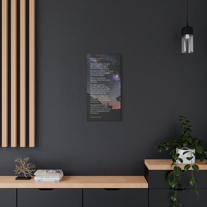 Copy of Psalm Starry Night Matte Canvas Wall Art — 'The Heavens Declare' Stretched 1.25"