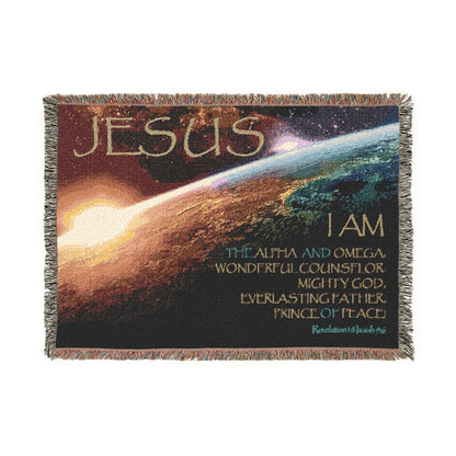 Jesus I Am Woven Blanket – Christian Inspirational Throw