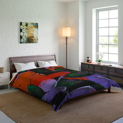 Urban Canvas Comforter - Abstract Graffiti Bedding