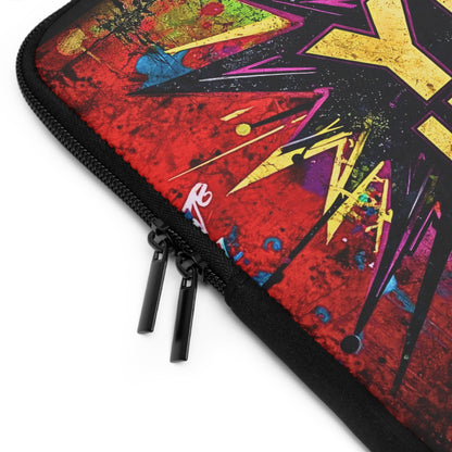 YHWH He Is God! Urban Graffiti Laptop & Tablet Sleeve