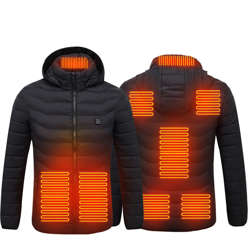 *** FREE 30000maH POWERBANK AND FREE SHIPPING! *** RECHARGEABLE UNISEX USB THERMAL HEATED JACKET