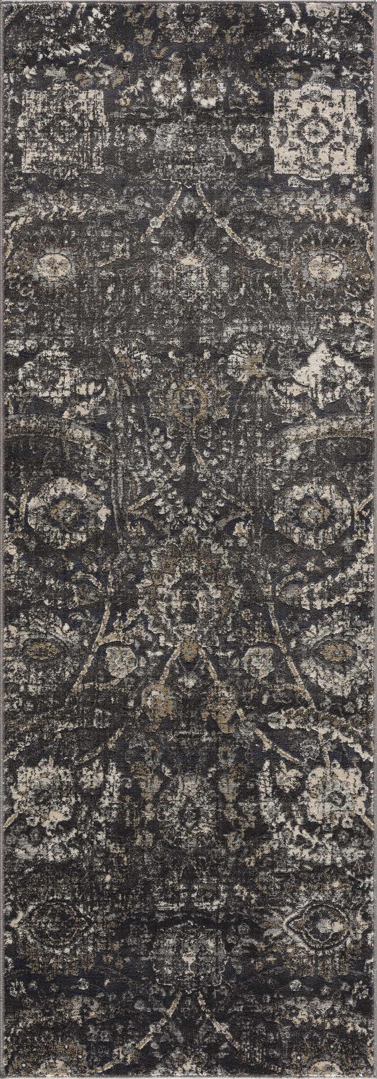Georgiana Charcoal Area Rug