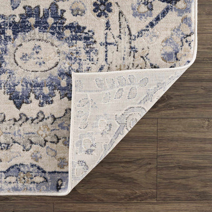 Georgiana Blue & Beige Oushak Rug