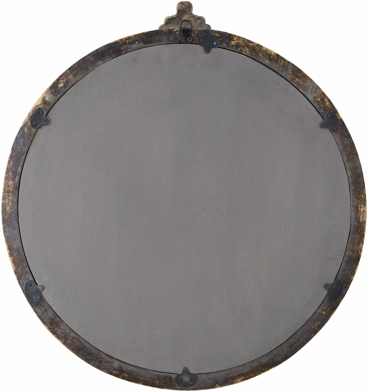 Kandersteg Dark Red Accent Mirror
