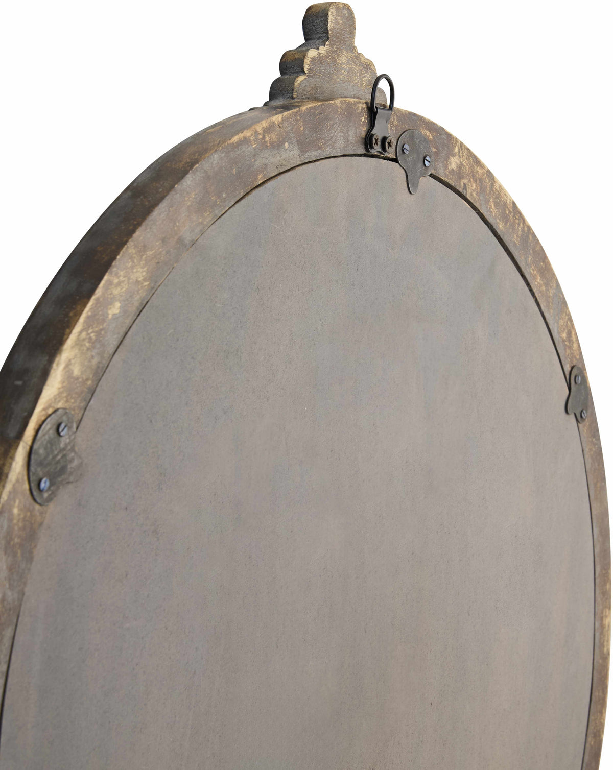 Kandersteg Dark Red Accent Mirror