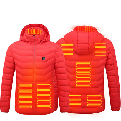 *** FREE 30000maH POWERBANK AND FREE SHIPPING! *** RECHARGEABLE UNISEX USB THERMAL HEATED JACKET